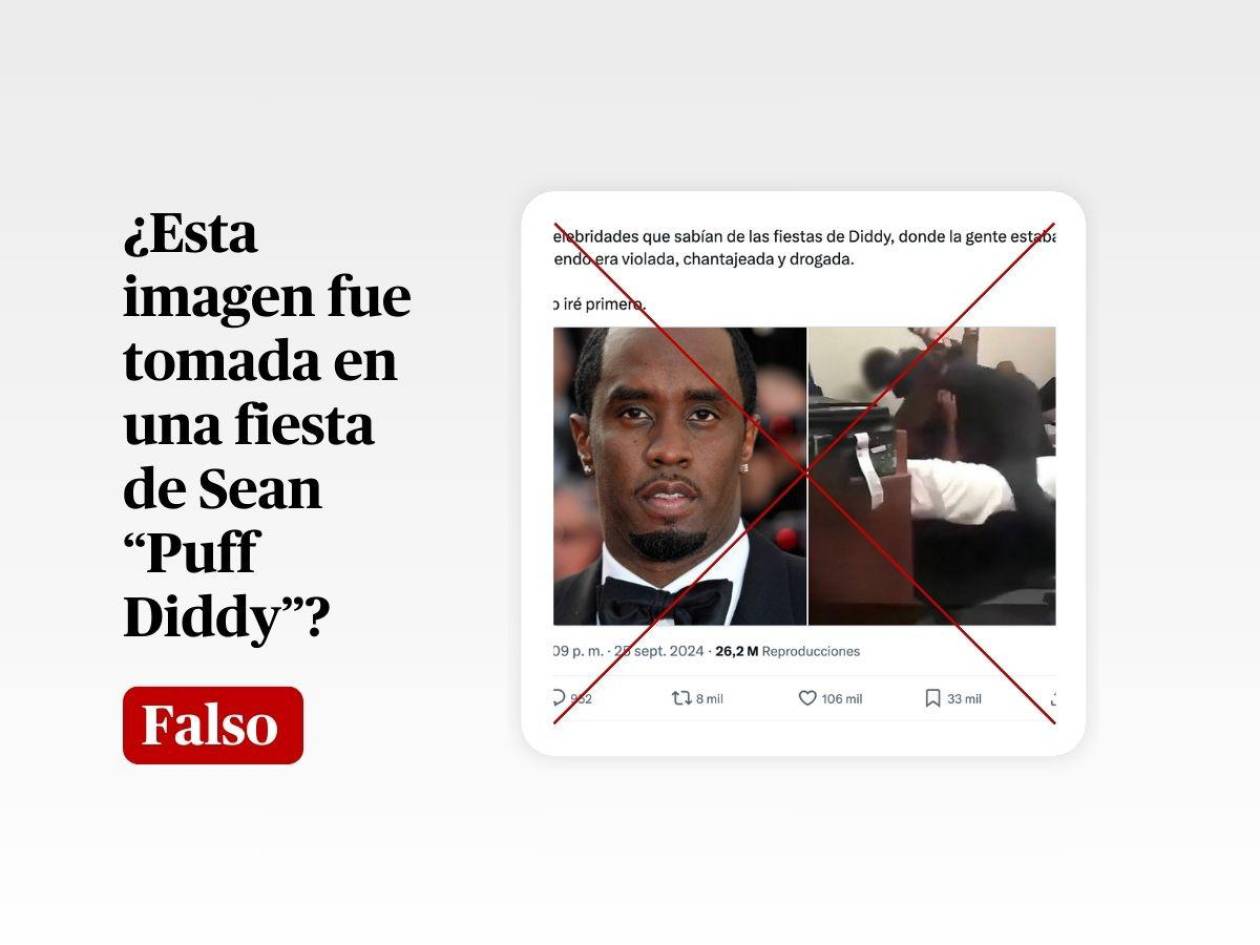 Esta imagen no tiene relación con una fiesta de Sean “Puff Diddy”