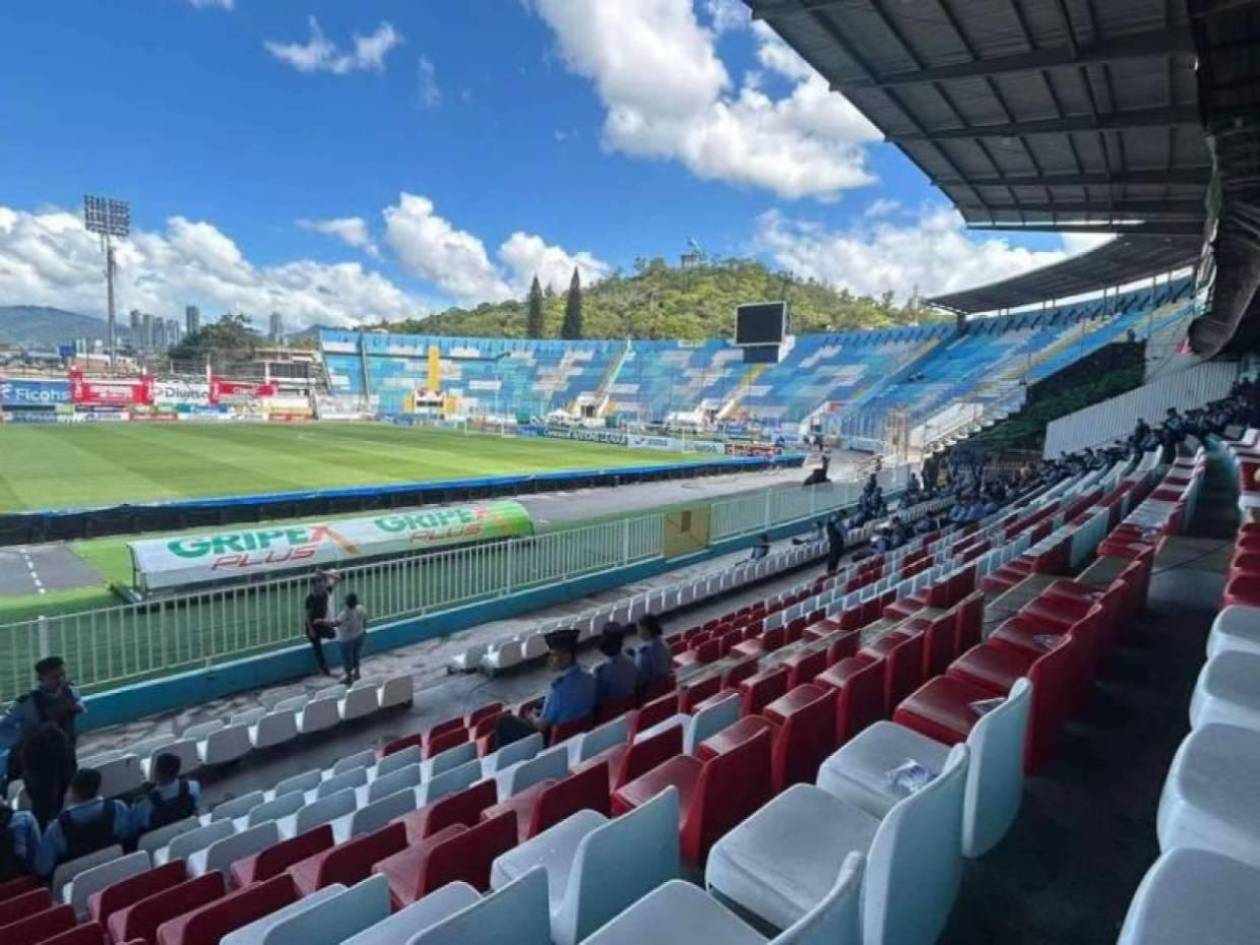 ¿Habilitarán gradería sol centro del estadio Nacional para final Motagua vs Olimpia?