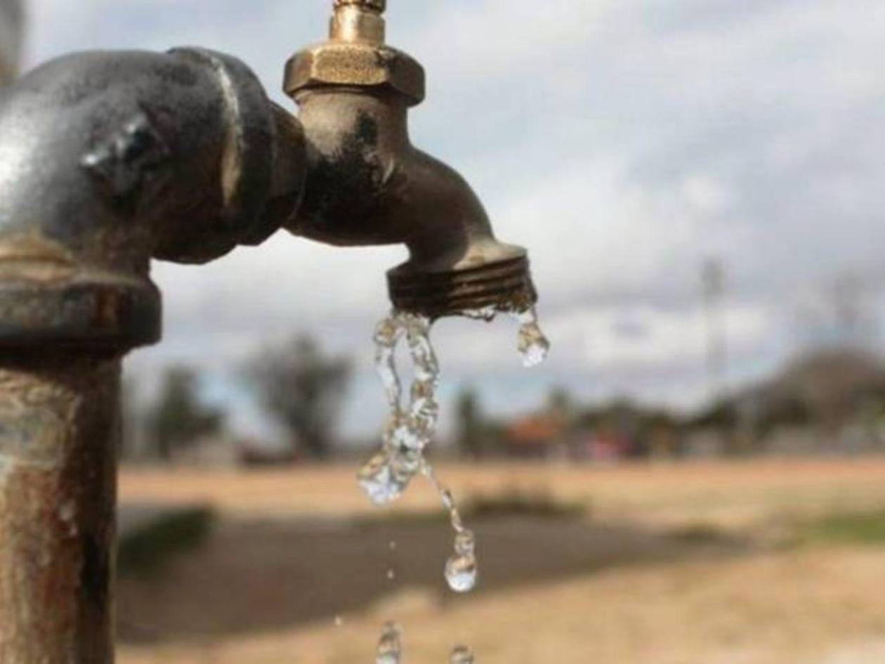 Horario de distribución de agua en Tegucigalpa este martes 26 de noviembre