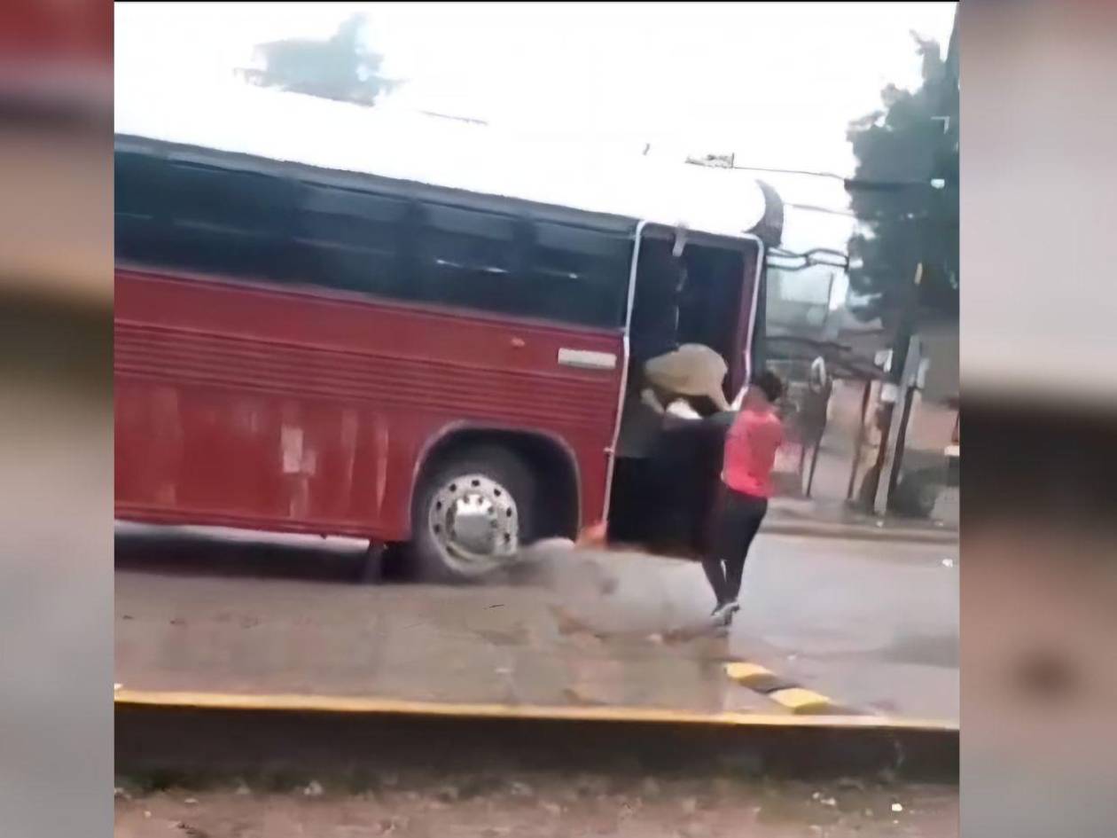 Pobladores denuncian abusos y maltratos en buses de Lepaterique