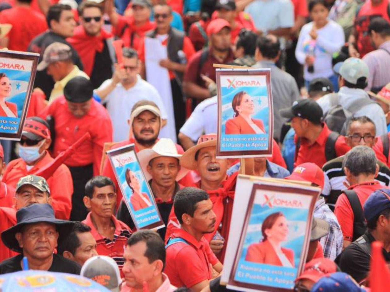 ¿Qué calles estarán cerradas en Tegucigalpa por marcha de colectivos de Libre?