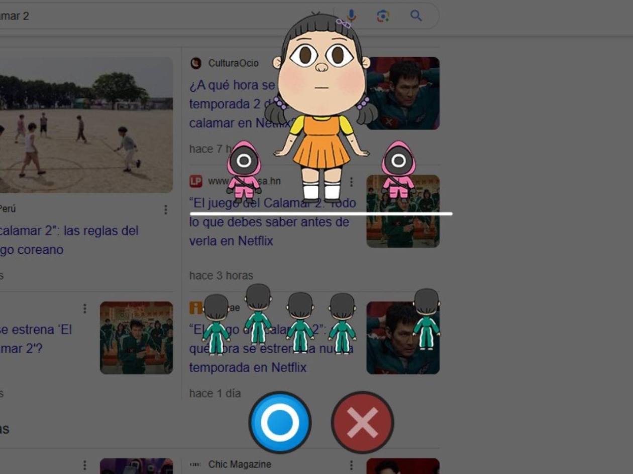 ¿Buscas “El Juego del Calamar 2”? Google activa el juego “luz verde, luz roja”