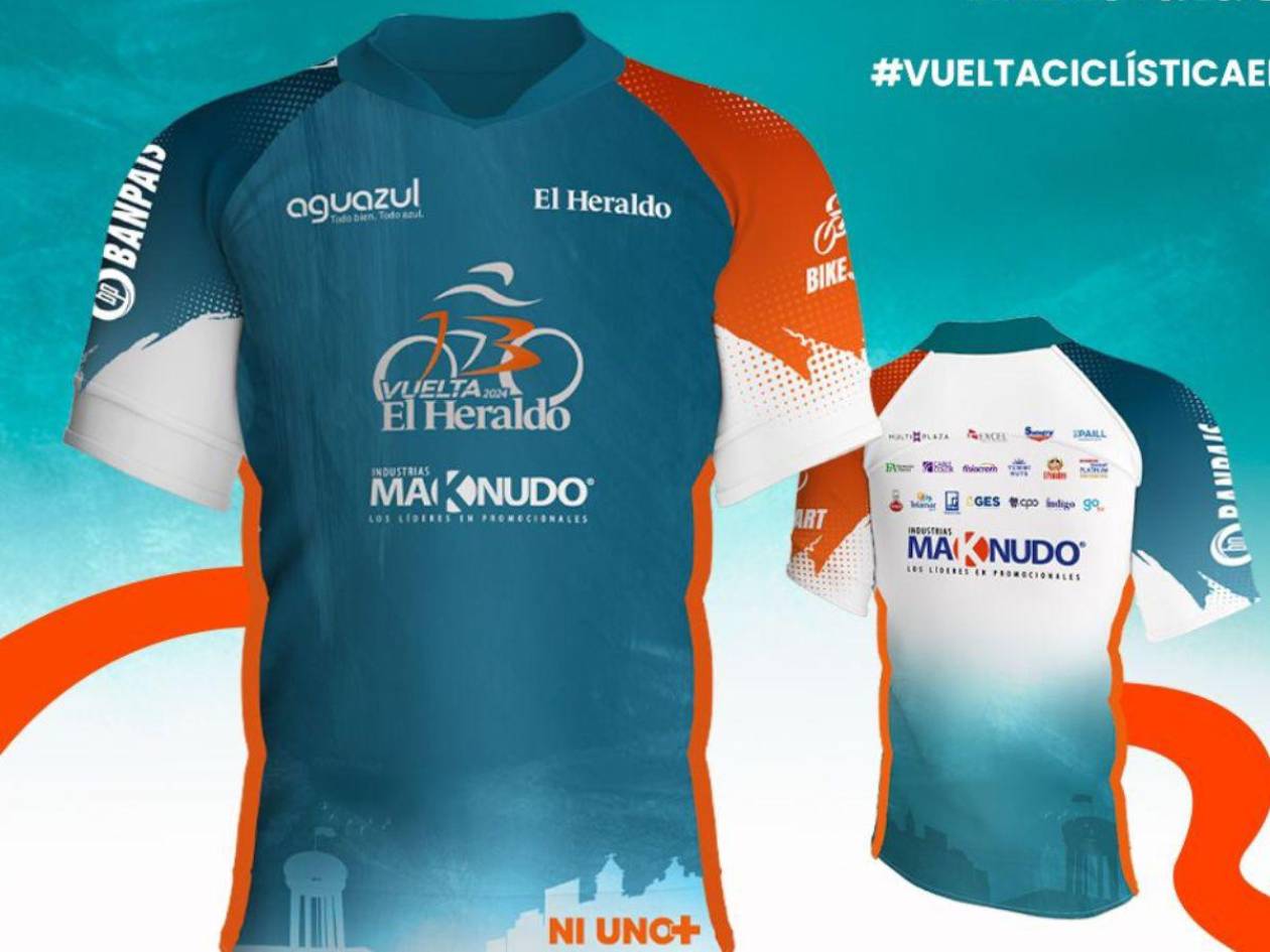 Así es el diseño de la camisa para la Vuelta Ciclística EL HERALDO 2024