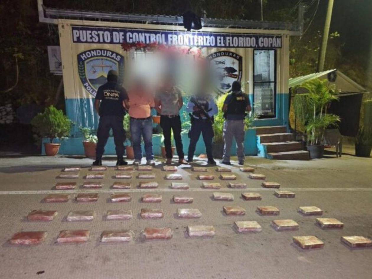 Audiencia preliminar en enero para nicaragüenses capturados con 50 kilos de cocaína