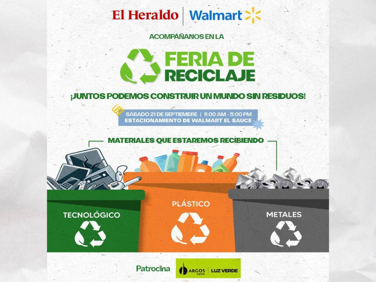 EL HERALDO y Walmart te invitan a formar parte de la Feria de Reciclaje