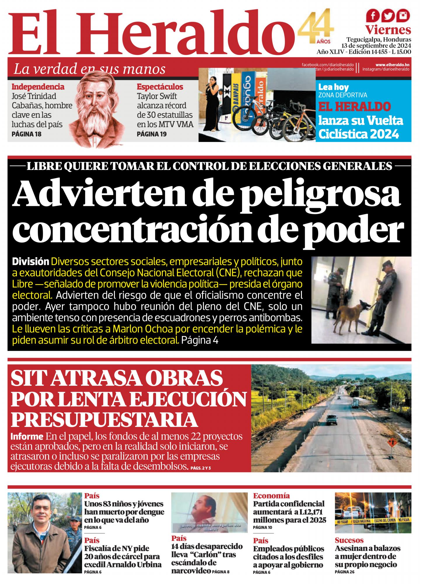 Advierten peligrosa concentración de poder