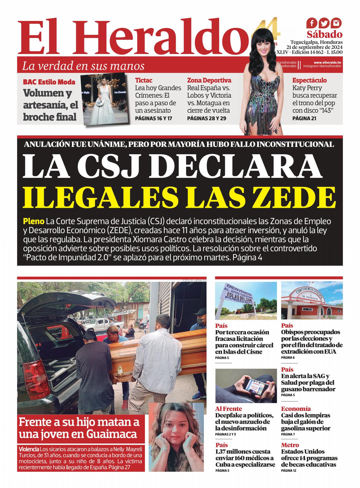 La CSJ declara ilegales las ZEDE