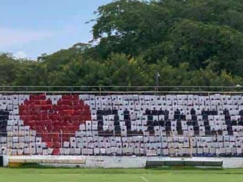 El Instituto Francisco Javier Mejía destacó con un espectacular show de mosaicos en el Estadio San Jorge, impresionando a los presentes con su creatividad y disciplina.