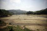 Esta en una foto panorámica de la deprimente situación en la que está el Río Coco o Segovia, según constató EL HERALDO Plus.