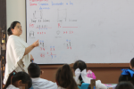 En la Escuela Pablo Zelaya Sierra, ubicada en Ojojona, Francisco Morazán, los estudiantes reportan problemas de lecto escritura, mientras que en Matemáticas les cuesta realizar operaciones básicas.
