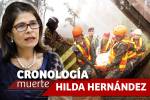 Hilda Hernández murió la mañana del 16 de diciembre luego de que el helicóptero en el que viajaba se accidentara.