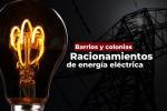 Los racionamientos de energía ocurrirán en 105 de los 192 circuitos.