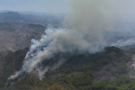 Desde el domingo, La Tigra es afectada por un incendio forestales que ha acabado con 400 hectáreas de bosque.