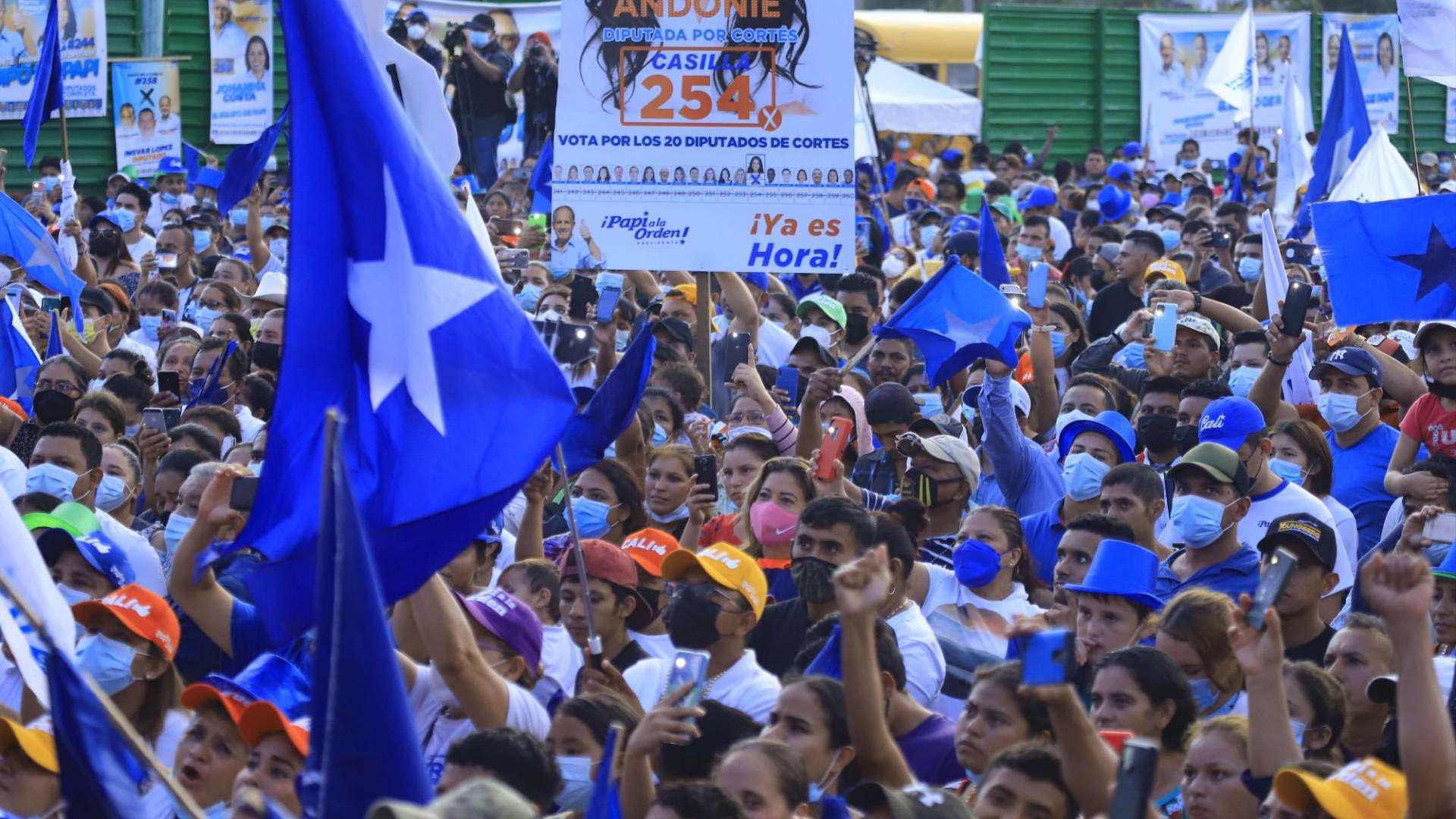 $!Al caer en la llanura, las aportaciones de los militantes del Partido Nacional han disminuido considerablemente.