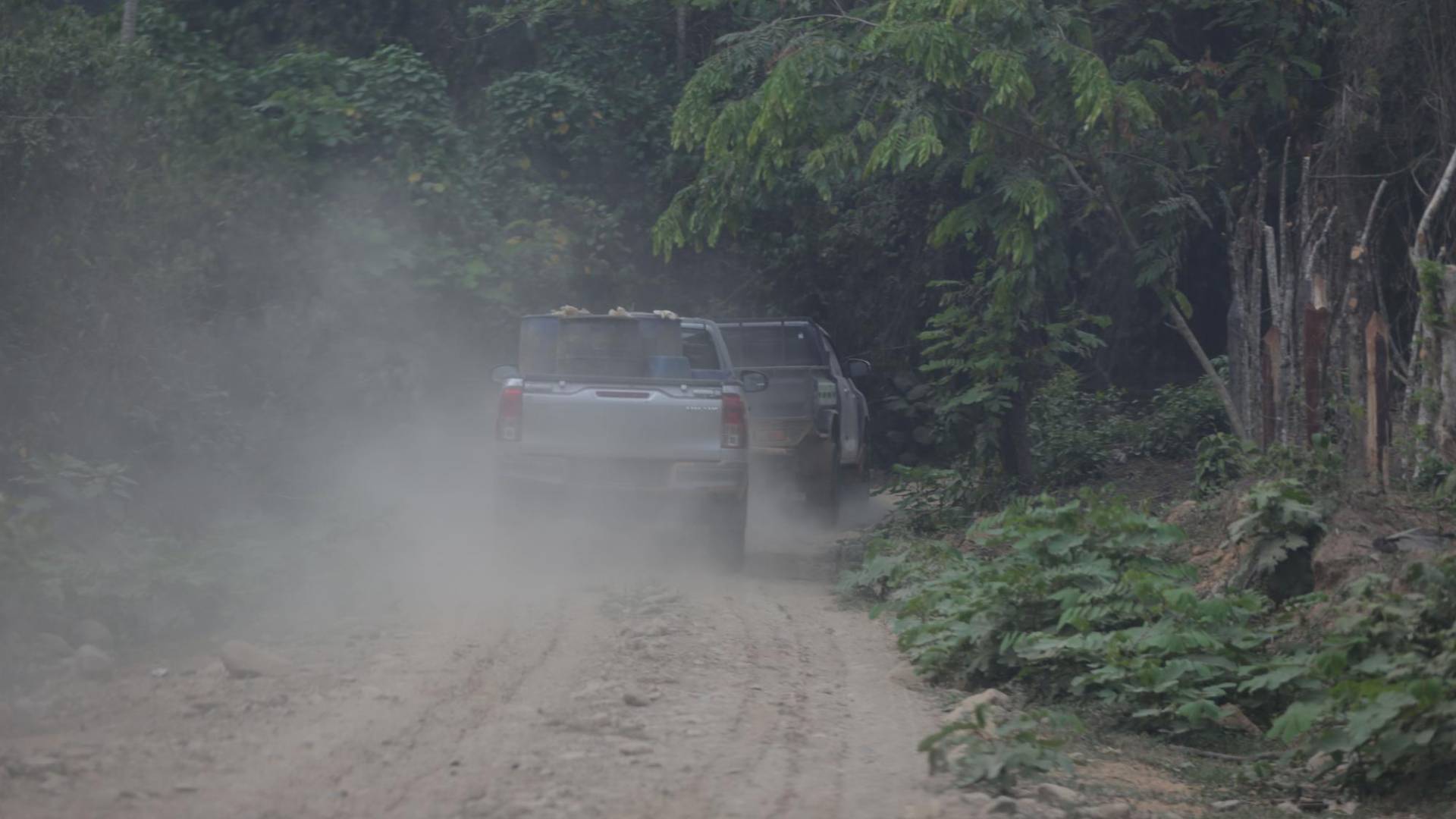$!El tráfico por las narcocarreteras en la Biósfera del Río Plátano es muy constante, constató en un recorrido la Unidad de Investigación de EL HERALDO Plus.