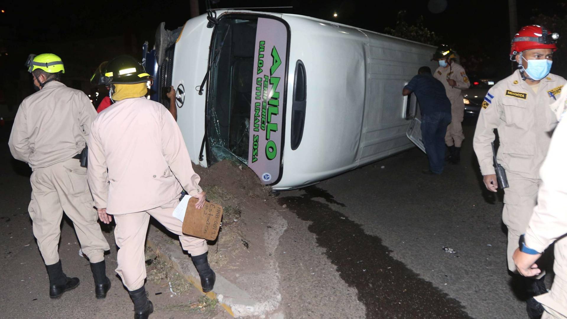 $!En siete años, 57 accidentes en unidades de transporte han sido por volcamiento.