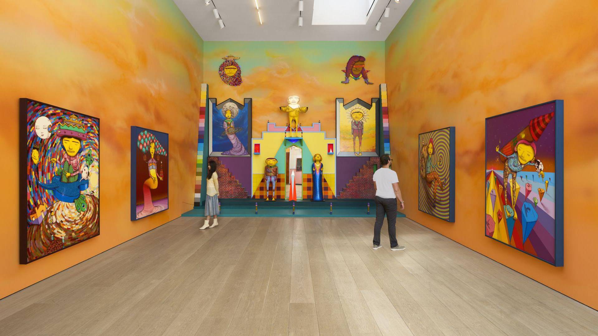 $!“Cultivating Dreams”, en la Lehmann Maupin en NY, retrata el fantástico mundo de Tritrez de Osgemeos.