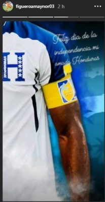 FOTOS: Legionarios, clubes europeos y de Liga Nacional felicitan a Honduras este 15 de septiembre