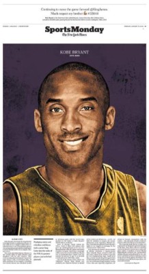 Leyenda, inmortal y eterno: emotivas portadas por 'Black Mamba'