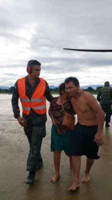 En imágenes : Las duras secuelas de Eta a su paso por Honduras