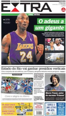 Leyenda, inmortal y eterno: emotivas portadas por 'Black Mamba'