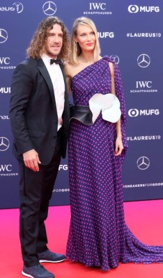 FOTOS: Fútbol, amor y elegancia en la alfombra de los Premios Mundiales de Deportes Laureus 2019