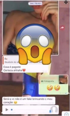 FOTOS: Sale a la luz el chat completo de WhatsApp entre Neymar y Najila Trindade, la modelo que lo acusa de violación