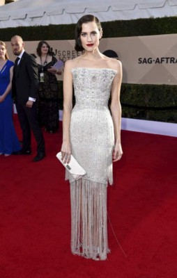 Colorida alfombra roja de los ﻿SAG Awards 2018