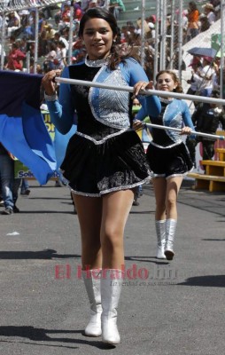 FOTOS: Los vestidos más exóticos de las palillonas en los desfiles patrios 2019