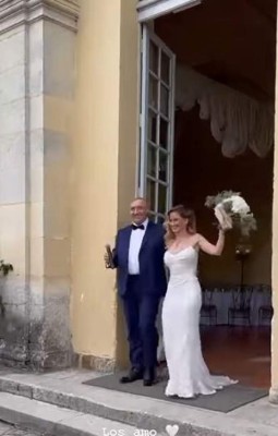 Sin toques mexicanos y en un lujoso castillo: Así fue la boda de Altair Jarabo y Frederic García