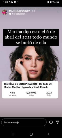 Seguidores de Martha Higareda aseguran que ella no miente y muestran pruebas