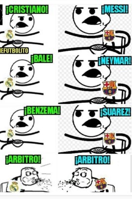 Real Madrid-Barcelona: el juego aún no inicia y ya aparecen los famosos memes