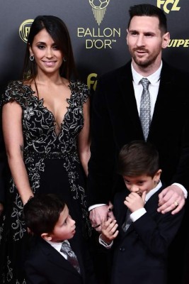 Balón de Oro 2019: Así llegó Leo Messi junto a su familia a la gala en París