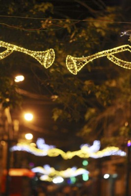 El espíritu de la Navidad ilumina Tegucigalpa