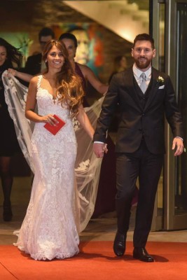 Boda Messi y Antonella: La gran entrada de los novios