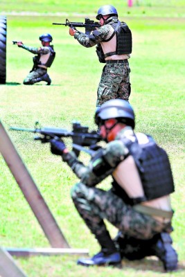 Orgullo catracho en la fuerza comando