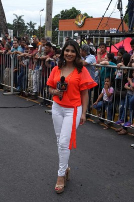 ¡Bellas! Presentadoras brillaron en la Feria Juniana de San Pedro Sula