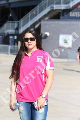 Las bellezas catrachas en el Red Bull Arena de Nueva Jersey