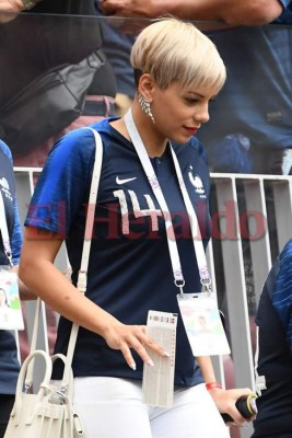 Las hermosas mujeres que adornan el Mundial de Rusia 2018 en el duelo Dinamarca vs Francia