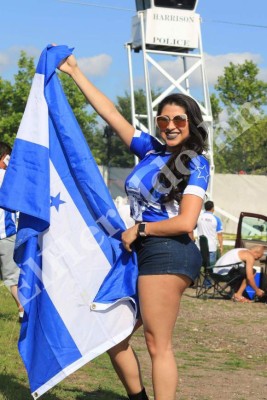 Las bellezas catrachas en el Red Bull Arena de Nueva Jersey