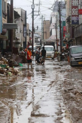 En imágenes: Decenas de muertos y desaparecidos en Japón por las lluvias torrenciales   