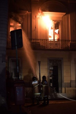 Imágenes: Destruido quedó el Museo Nacional de Brasil en Río de Janeiro tras voraz incendio