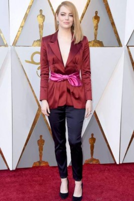 Los vestidos más feos de los premios Oscar 2018; muy estrafalarios