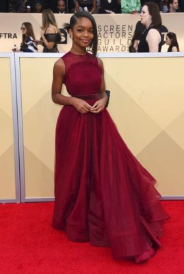 Colorida alfombra roja de los ﻿SAG Awards 2018