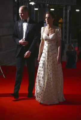 FOTOS: Así lució Kate Middleton en los BAFTA 2020 con vestido reciclado