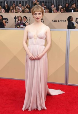 Colorida alfombra roja de los ﻿SAG Awards 2018