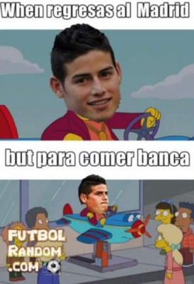 Con memes se burlan de James Rodríguez en triunfo 3-1 del Real Madrid al Celta de Vigo