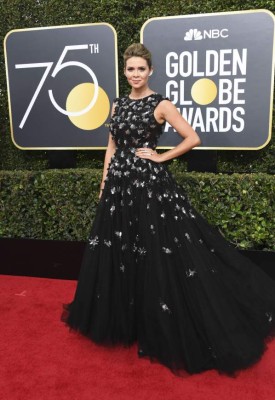 FOTOS: Famosas se visten de negro en los Golden Globes como protesta en Hollywood