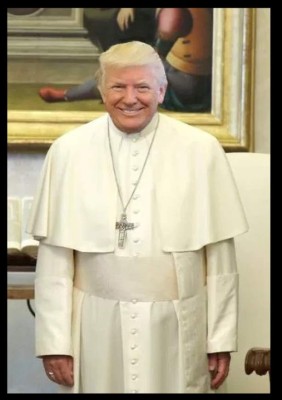 Los chistosos memes que dejó el encuentro entre Trump y el papa Francisco