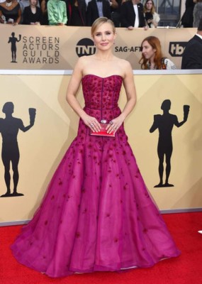 Colorida alfombra roja de los ﻿SAG Awards 2018